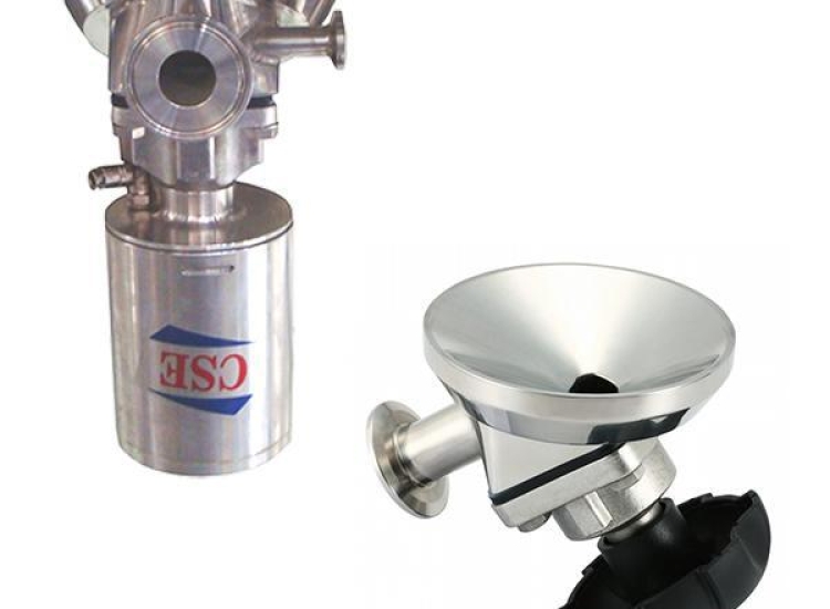 Van màng đáy bể inox vi sinh 304/316