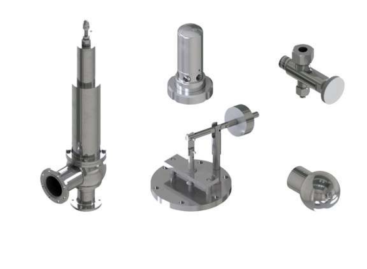 VAN CHÂN KHÔNG INOX VI SINH M&S | M&S VACUUM VALVES