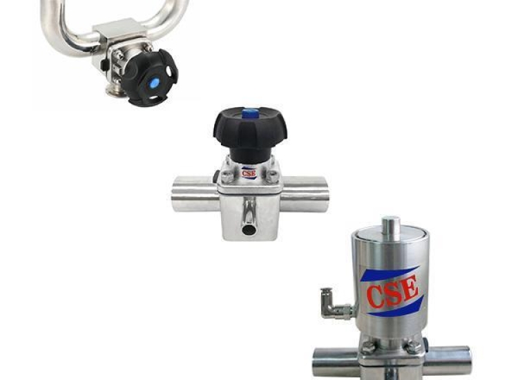 Van màng 3 chiều/ 3 way Diaphragm Valve