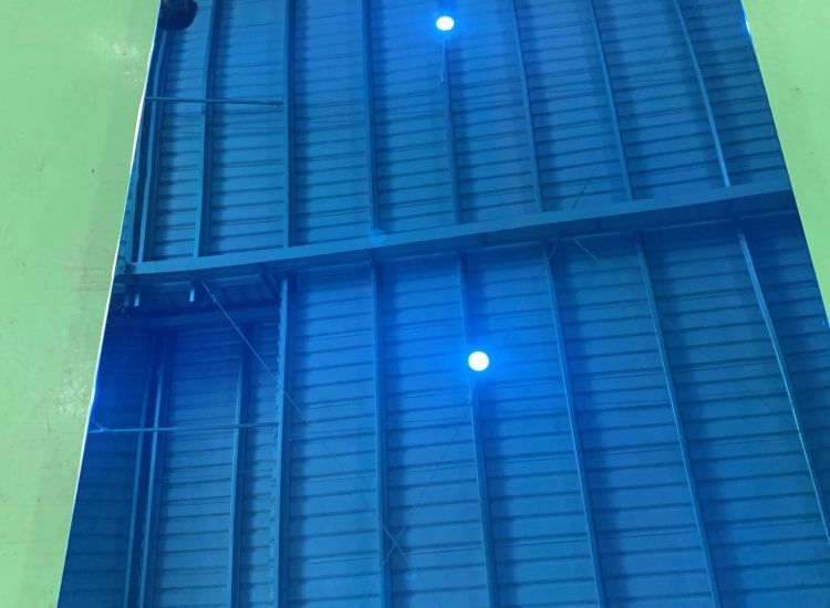 TẤM INOX GƯƠNG MÀU XANH