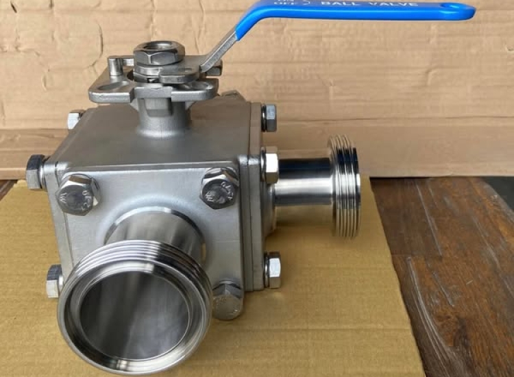 VAN BI INOX VI SINH  TAY GẠT 304|316 - EUROBINOX, EUROBINOX SANITARY STAINLESS STEEL BALL VALVE 304|316