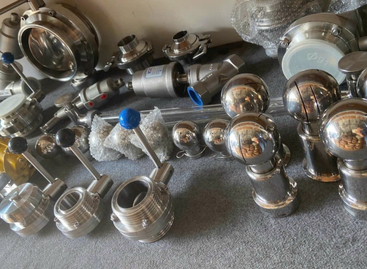 QUẢ CẦU CIP XOAY GÀI CHỐT INOX 304, 316, QUẢ CẦU XOAY XỎ LỖ, QUẢ CẦU XOAY KẾT NỐI REN, QUẢ CẦU CIP