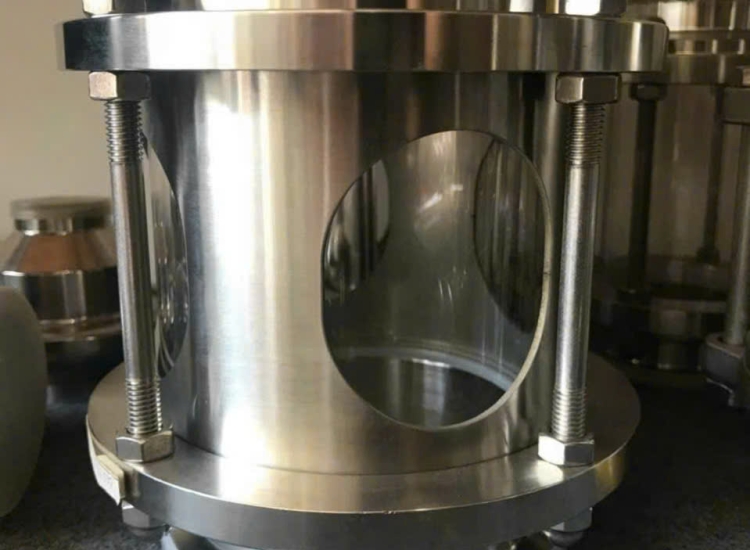 KÍNH QUAN SÁT ĐƯỜNG ỐNG INOX 304, 316, KÍNH QUAN SÁT