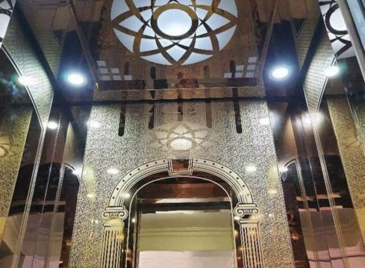 TẤM INOX HOA VĂN CỔNG VÒM