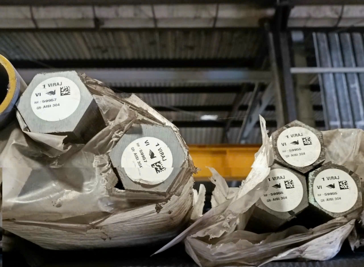 THANH LỤC GIÁC INOX 304|316 PHI 85|S304|316 Stainless Steel Hexagon Bar | Diameter 85mm