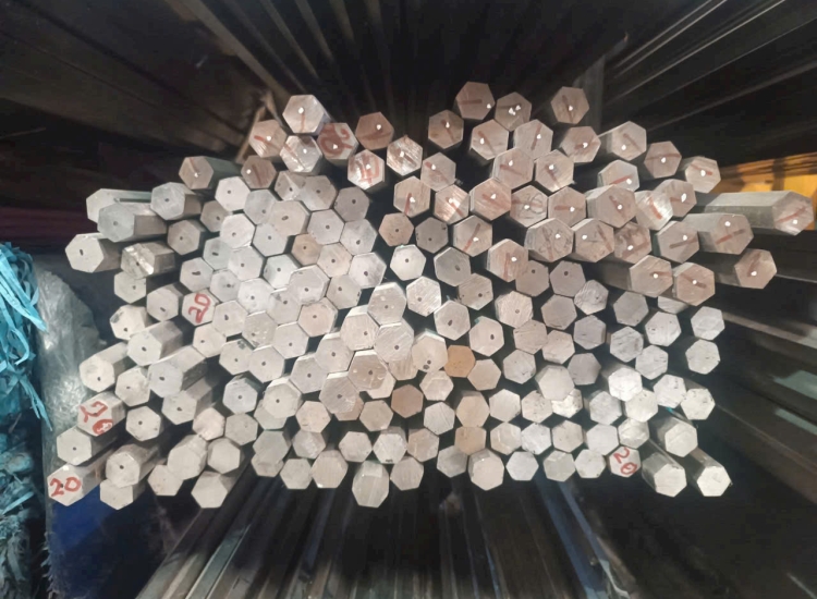 THANH LỤC GIÁC INOX 304|316 PHI 20|S304|316 Stainless Steel Hexagon Bar | Diameter 20mm