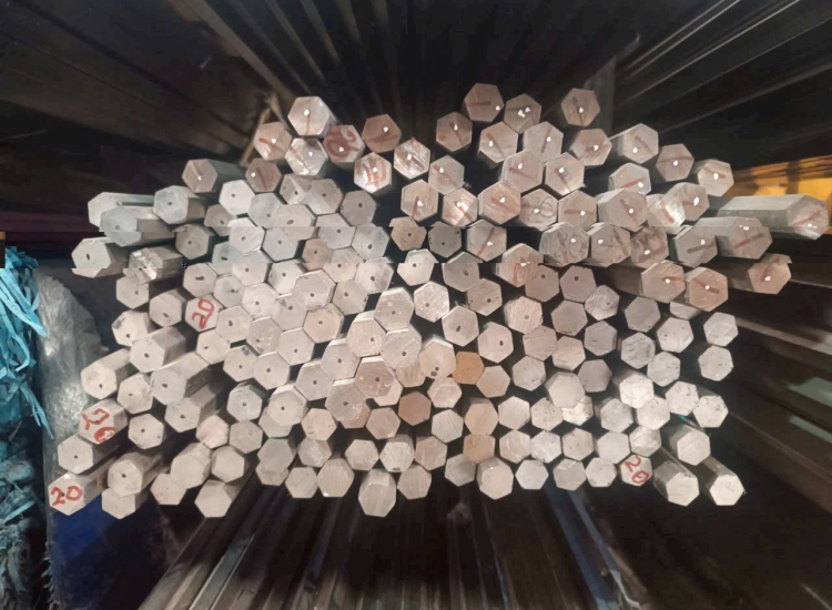 THANH LỤC GIÁC INOX 304|316 PHI 15|S304|316 Stainless Steel Hexagon Bar | Diameter 15mm