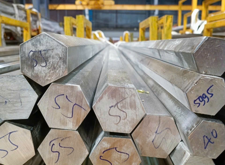 THANH LỤC GIÁC INOX 304|316 PHI 55 |S304|316 Stainless Steel Hexagon Bar | Diameter 55mm