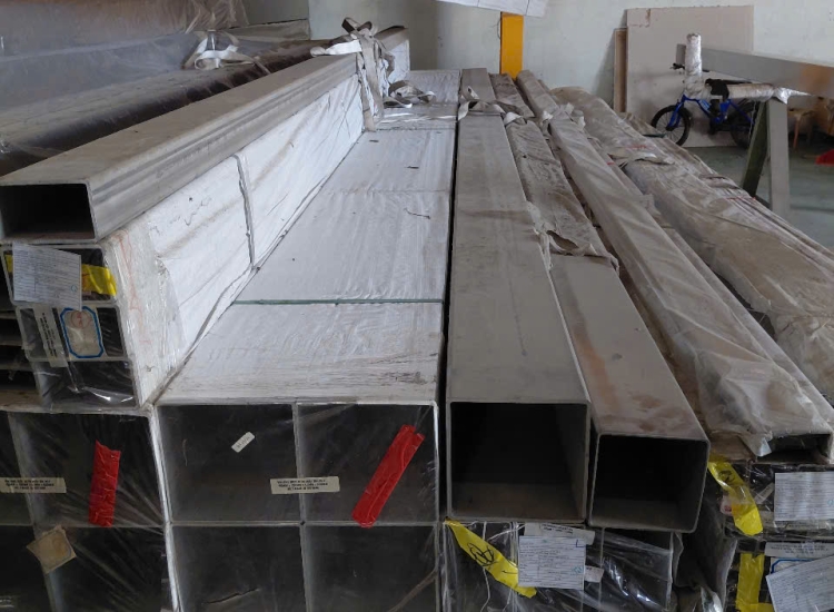 HỘP VUÔNG INOX 304|316- 127*127*5.0M